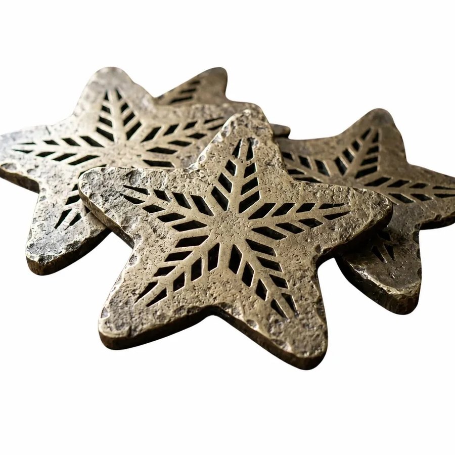 Star Snowflake Coasters