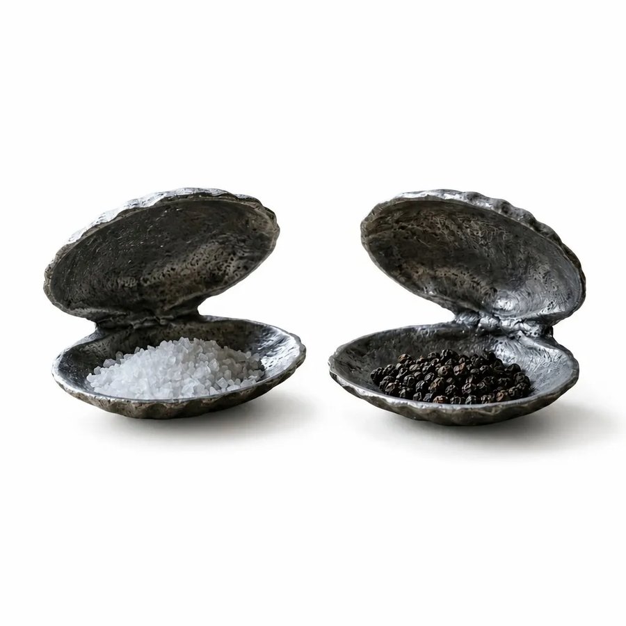 Shell Salt & Pepper Cellars