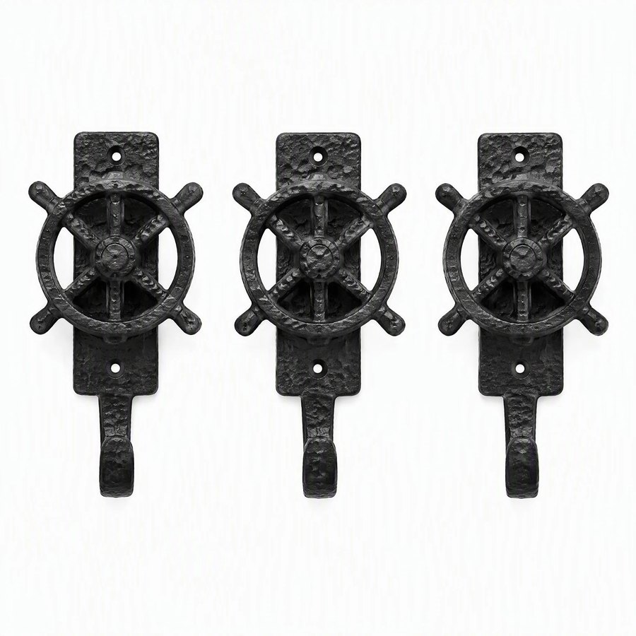 Ship's Wheel Wall Hooks