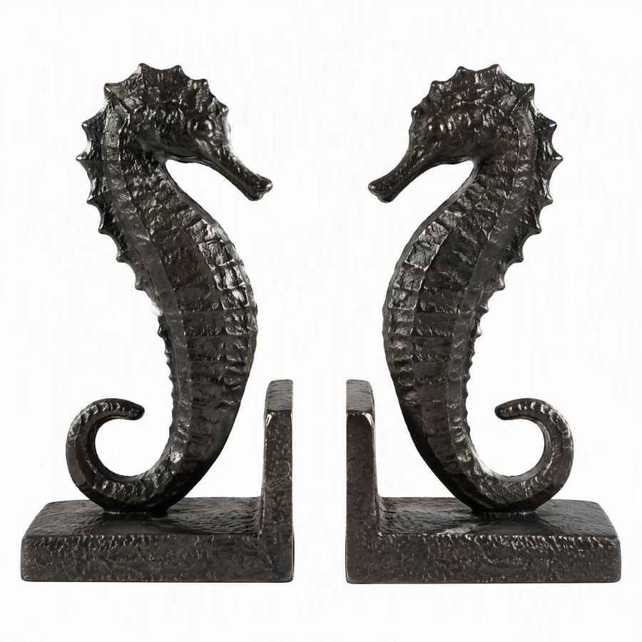 Seahorse Bookends