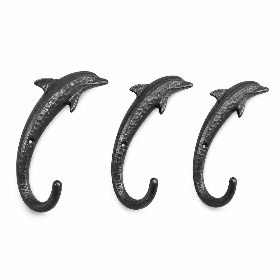 Dolphin Coat Hooks