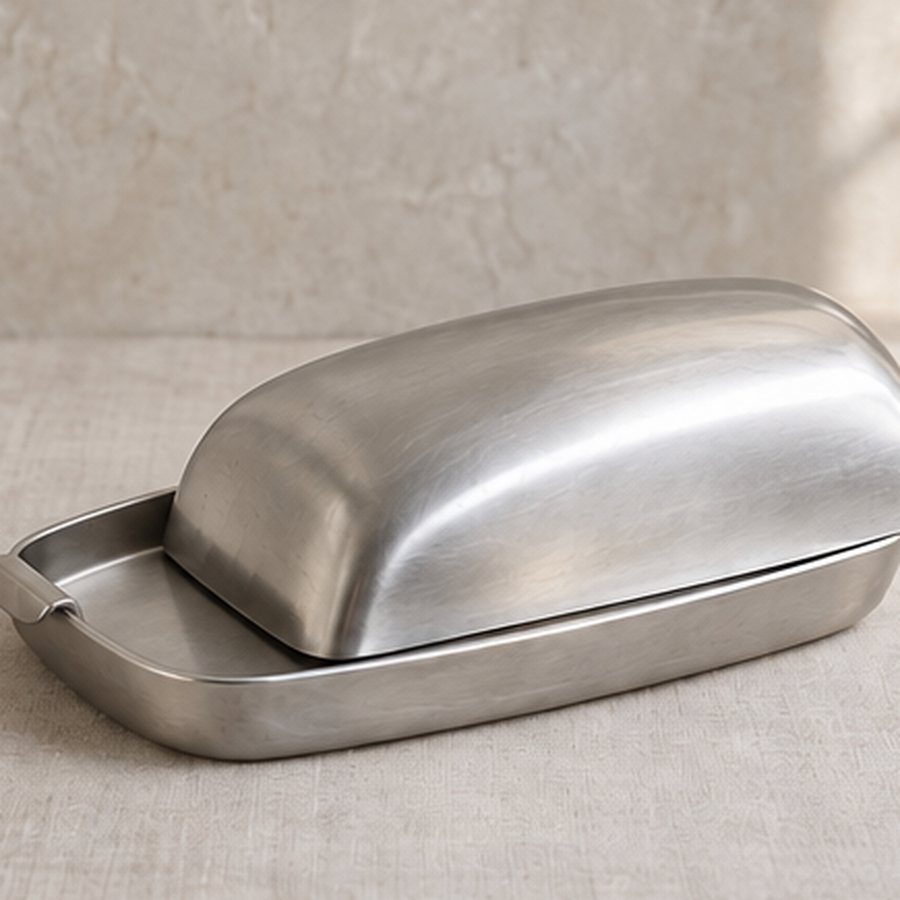 Rind-Slide Butter Dish