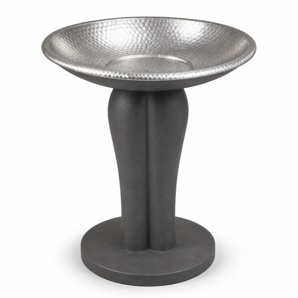 Dune Bird Bath 40cm on Cast Pedestal