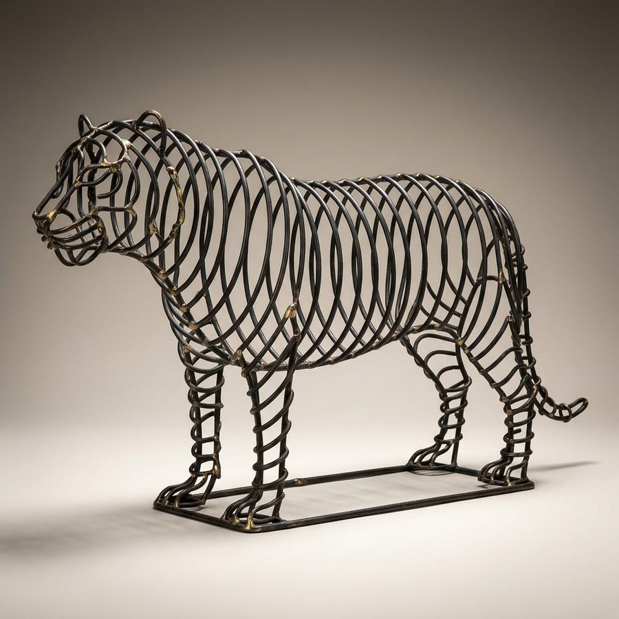 Bengal Tiger, Openwork Rod