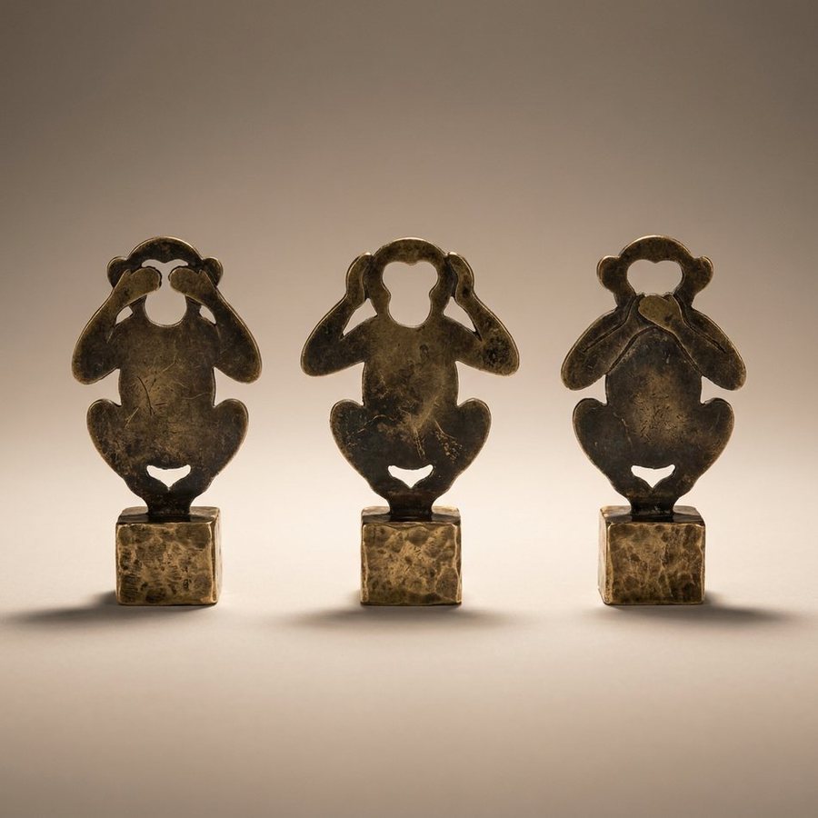 Monkey Trio, Set of 3