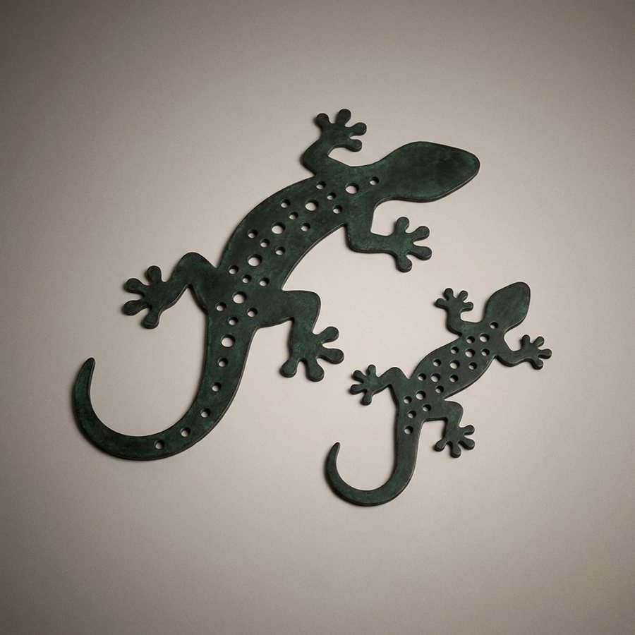 Gecko Wall Accents, Set of 2