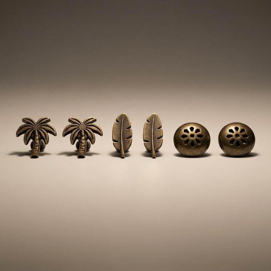 Jungle Knobs, Set of 6