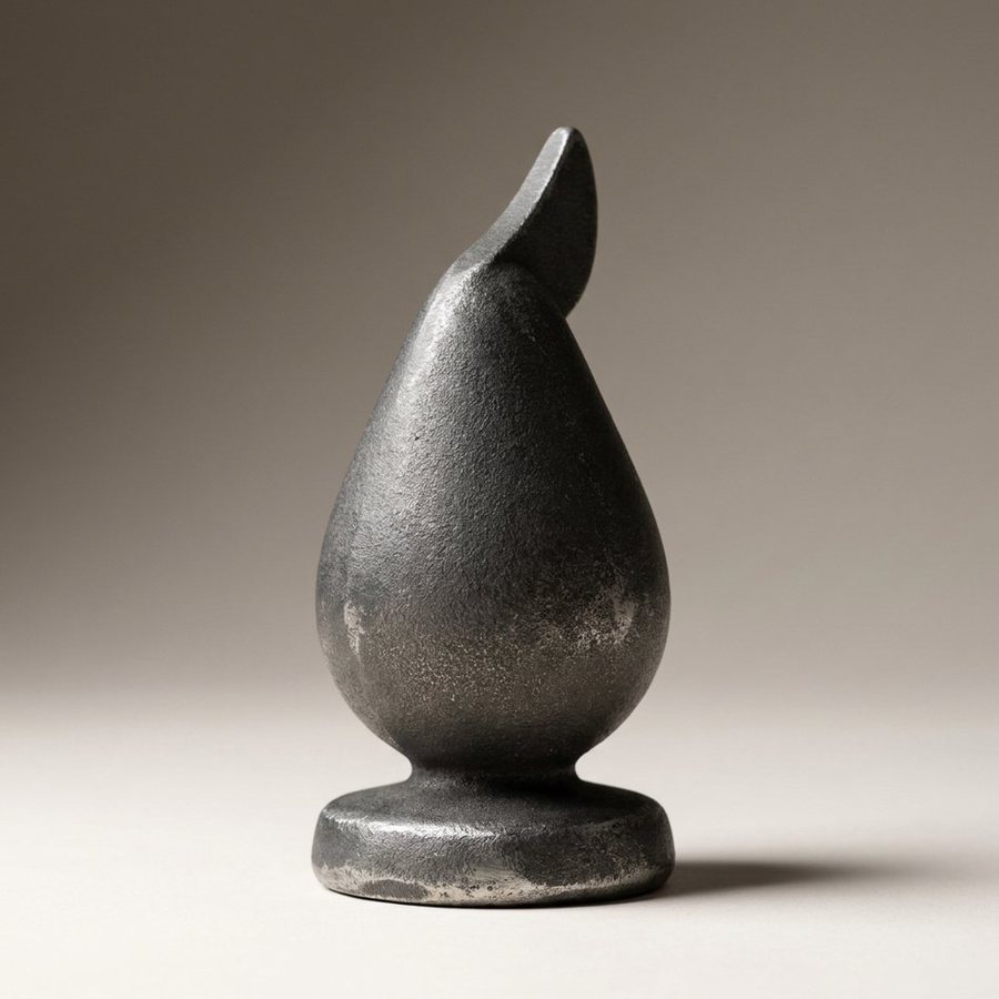 Cockatoo, Solid Cast Form