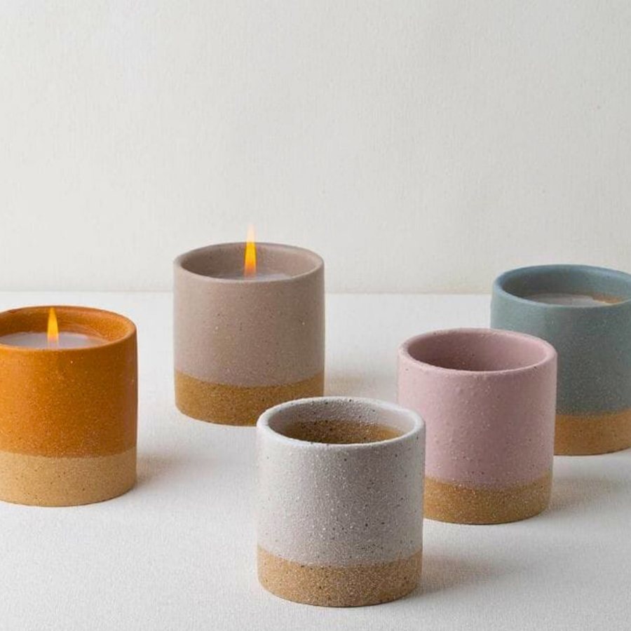 Half-Glazed Sandstone Cup
