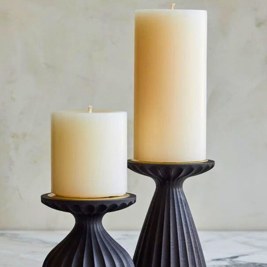 Fluted Pillar Candle Stand