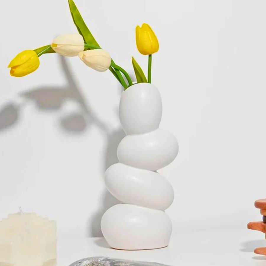 Pebble Stack Vase