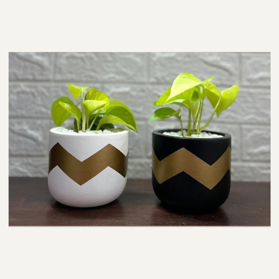 Chevron Cachepot