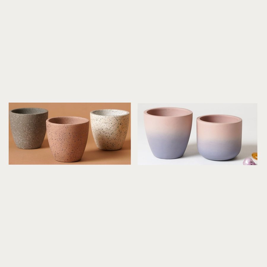 Terrazzo & Ombré Cachepot