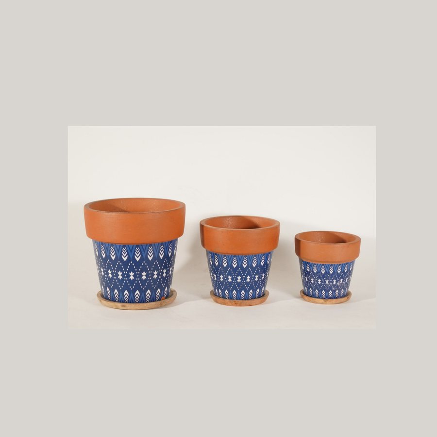 Traditional Motif Planter