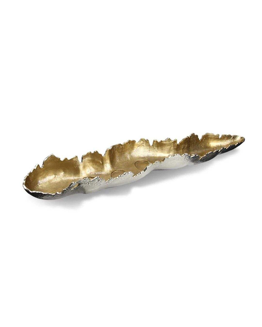 Cast Aluminium Leaf Platter