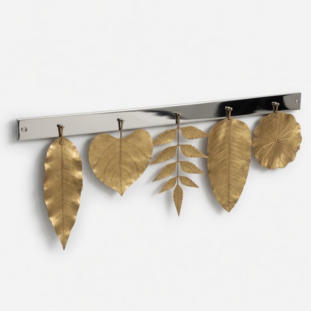 SS Bar Brass Leaf Wall Strip