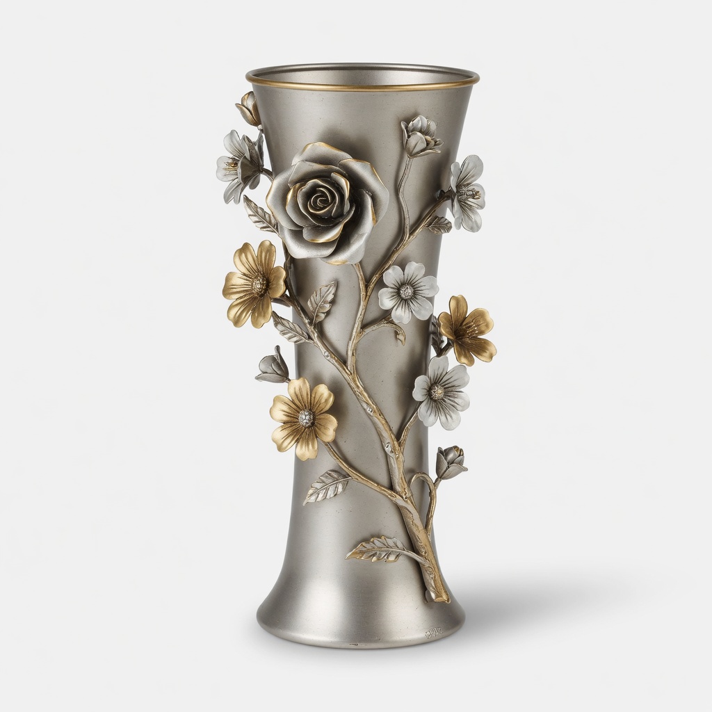 Vintage Bloom Tall Vase