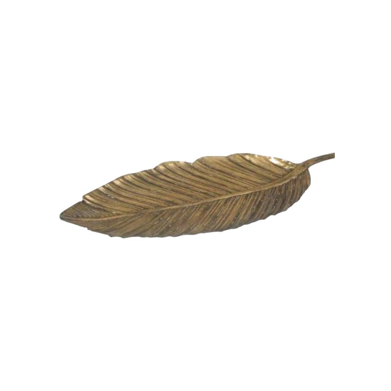 Gold Feather Tray