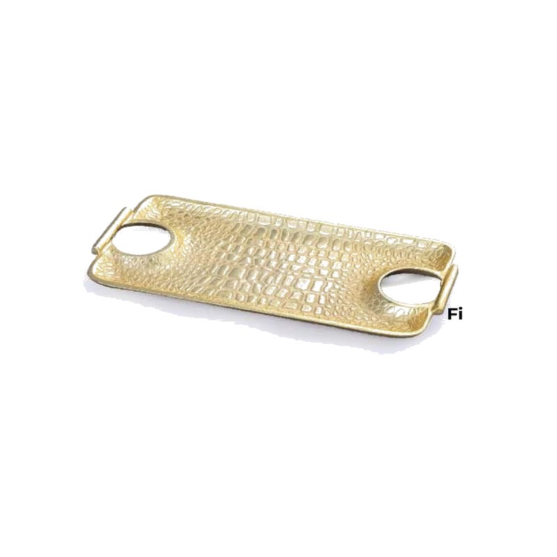 Crocodile Texture Rectangular Tray